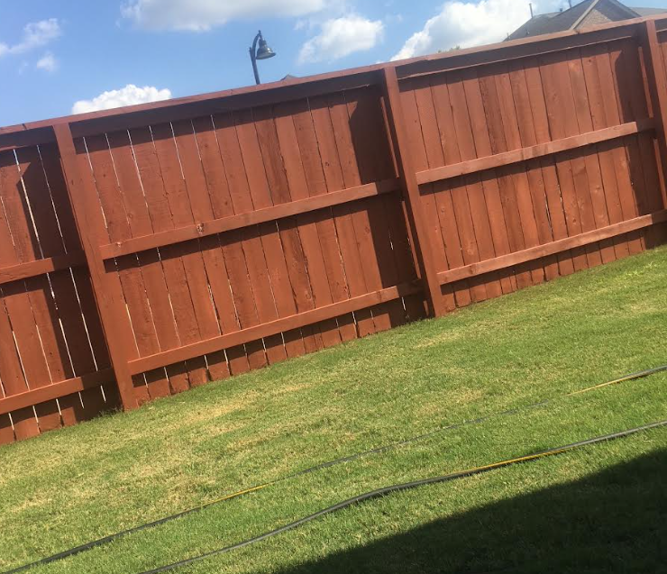 STAIN FENCE